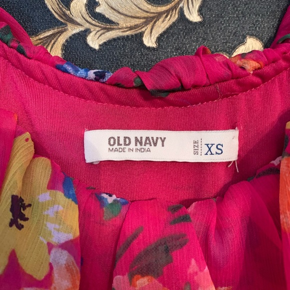 🦇 Vintage Old Navy Floral Maxi Dress 🦇 - Picture 4 of 4